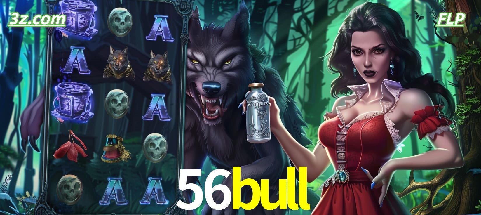 Slots online tema de lobisomem e vampira no 56bull cassino Brasil