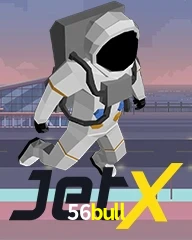 Cassino 56bull apresenta o jogo JetX com bônus especiais